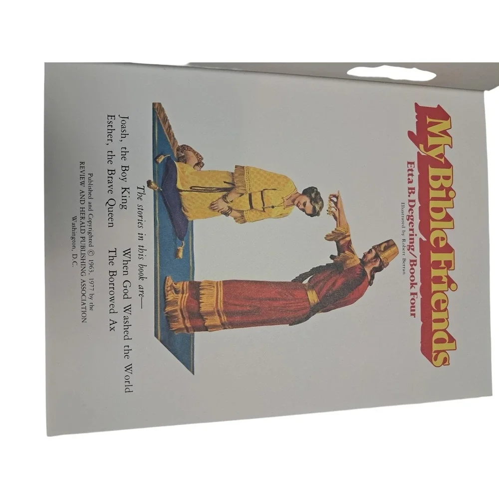 My Bible Friends, Book 2 & 4.  When God Washed The World, Samuel The Little Prie